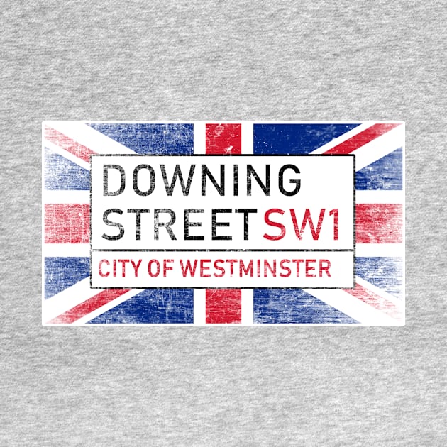 DOWNING ST LONDON Union Jack Distressed by Scarebaby